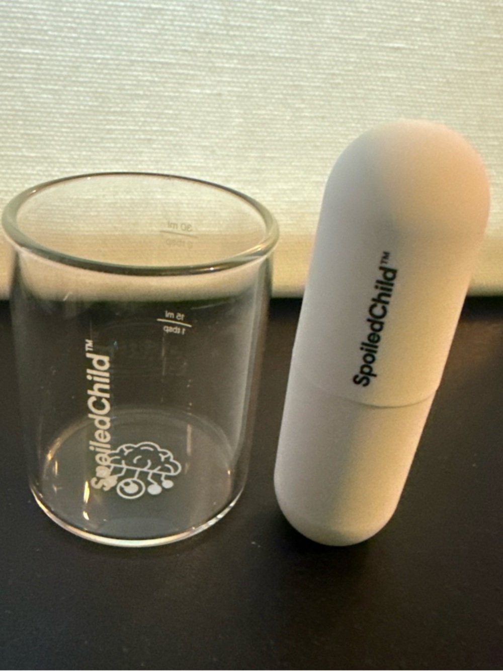 Spoiled Child E27 Collagen Shot Glass with Conditioning Smoothing Lip Balm-PLUM - Picture 3 of 6